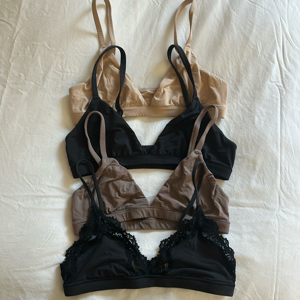Skims Fits Everybody Triangle Bralette Bundle!